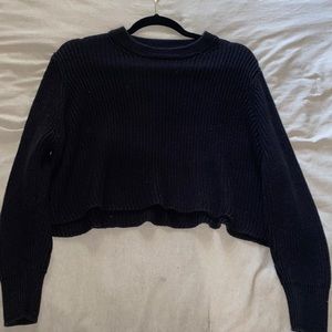 Cotton On Black Knit Pullover Sweater